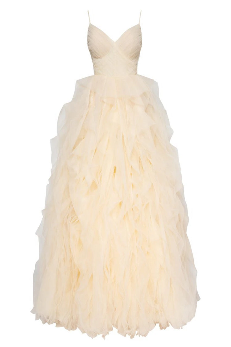 Heartfelt Romance Backless Maxi Dress | Jewelclues | #color_beige