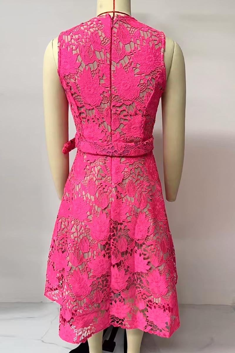 Instinctively Romantic Lace Midi Dress | Jewelclues