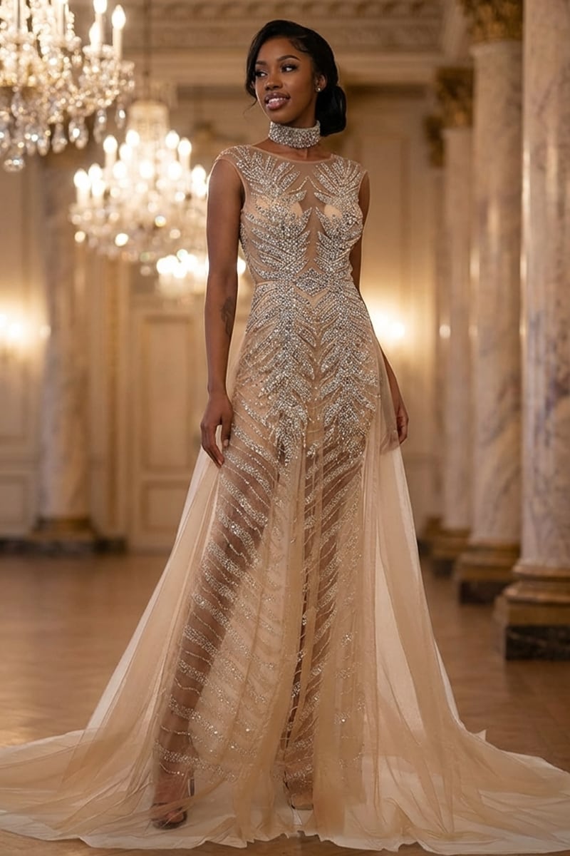 Irina Beaded Maxi Dress | Jewelclues