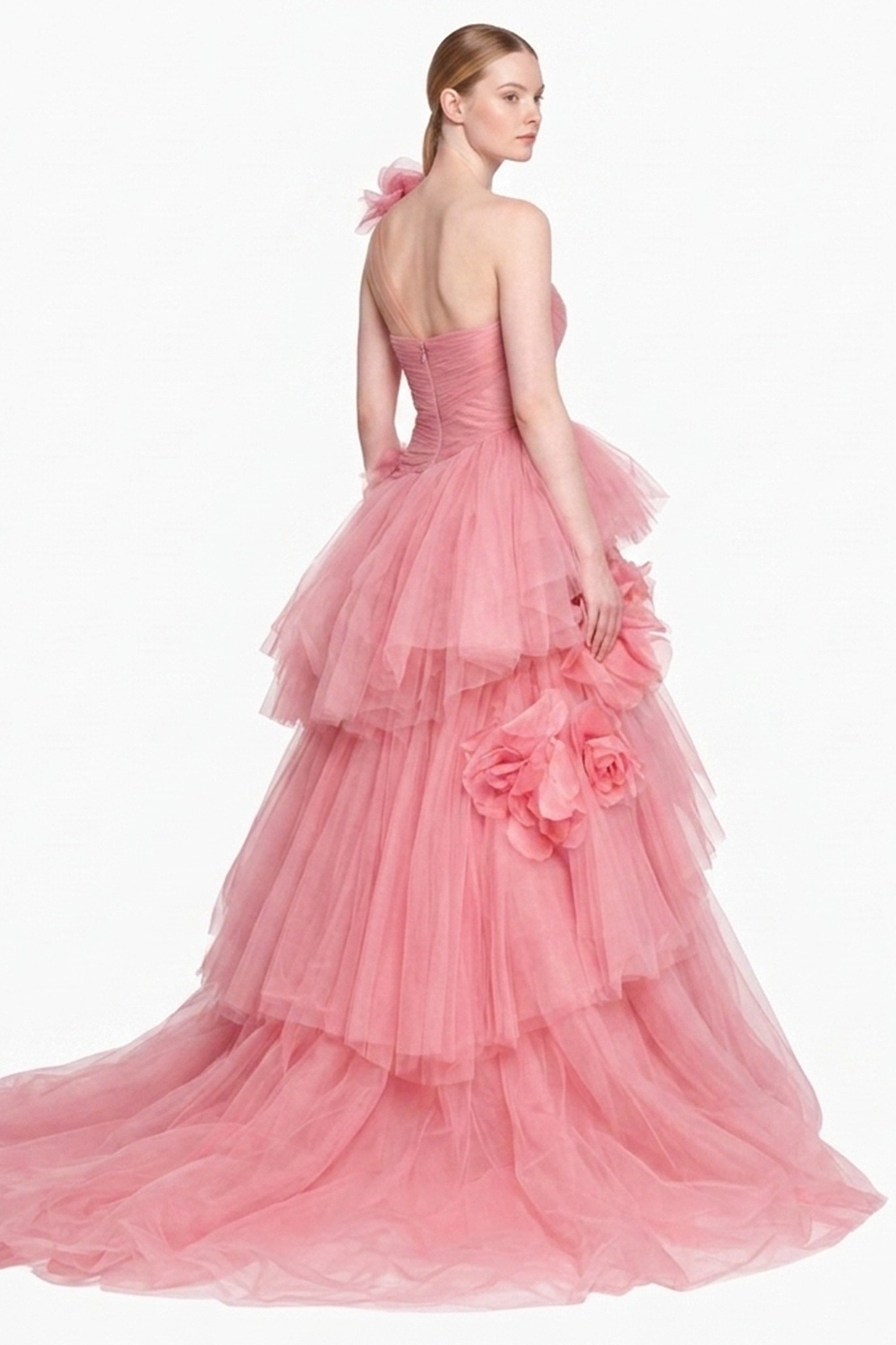 Isabella One-shoulder Ball Gown | JewelClues