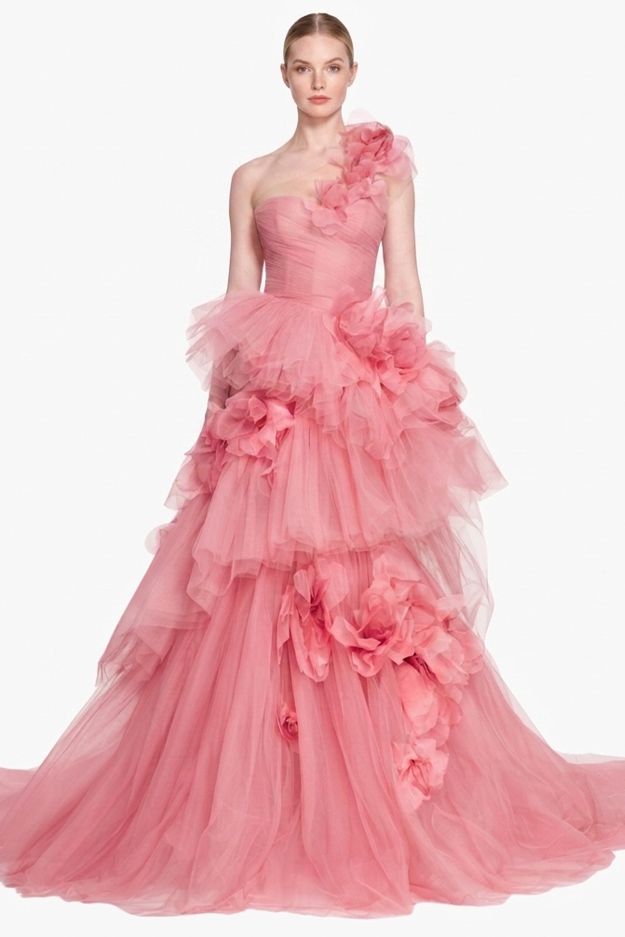 Isabella One-shoulder Ball Gown | JewelClues