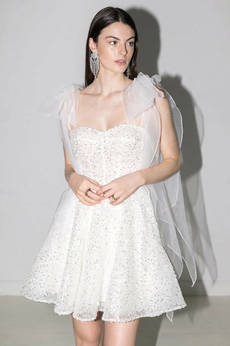 Jasmine Sparkly Mini Dress | JewelClues