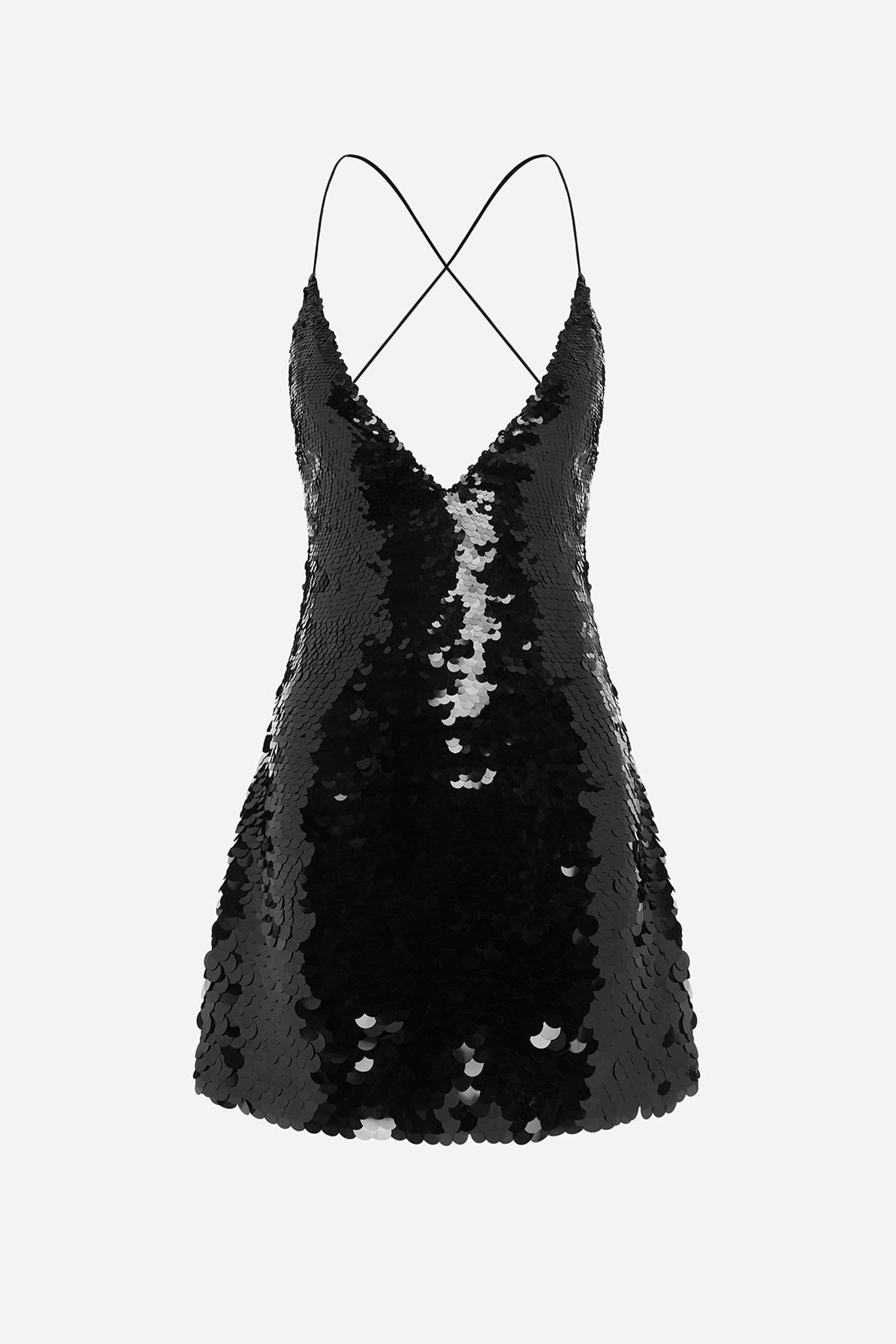 Katie Sequin Slip Mini Dress | JewelClues