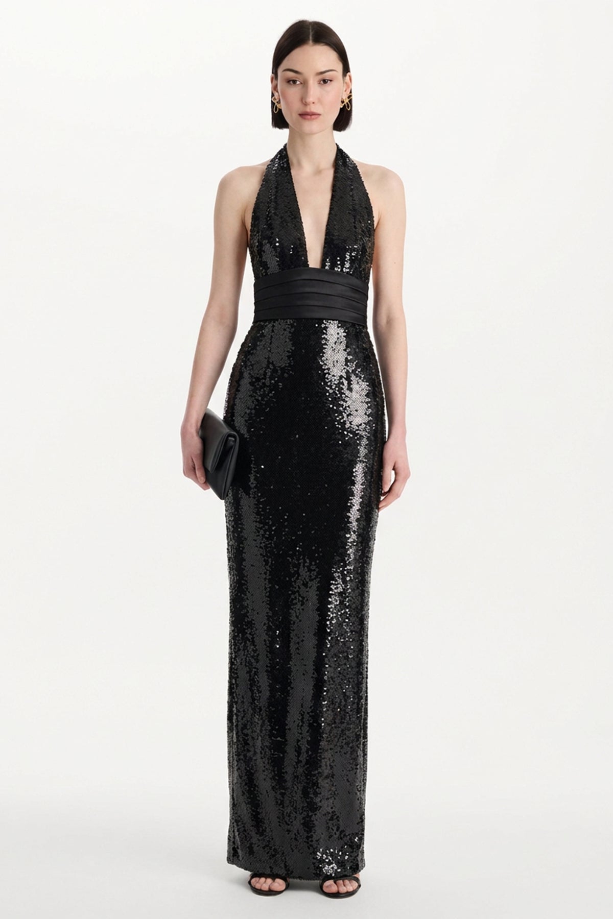 Lumiere Sequin Gown | JewelClues #color_black