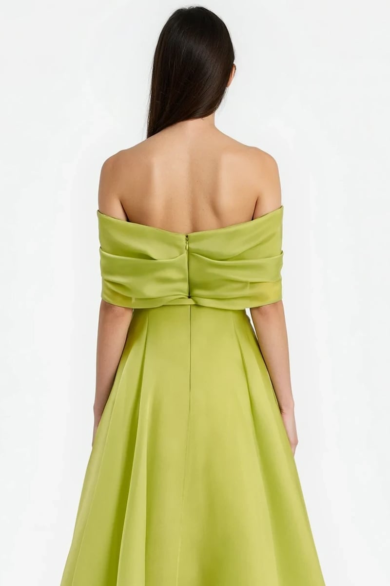 Lyla Off-the-Shoulder Organza Gown | Jewelclues