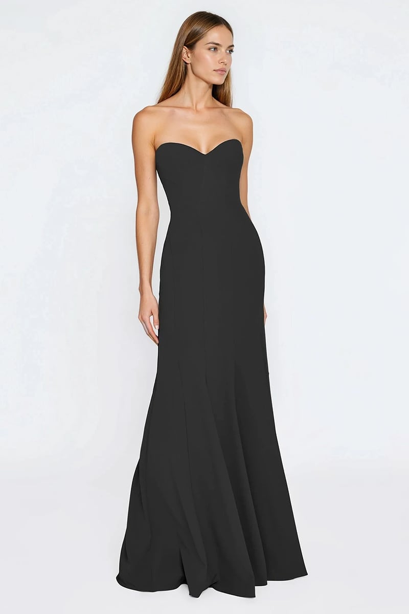 Makayla Strapless Formal Gown | Jewelclues
