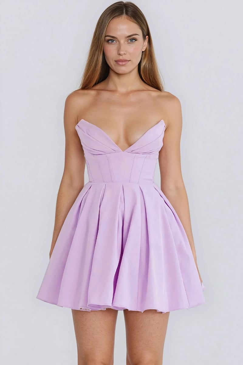 Maraya Strapless Mini Dress | Jewelclues