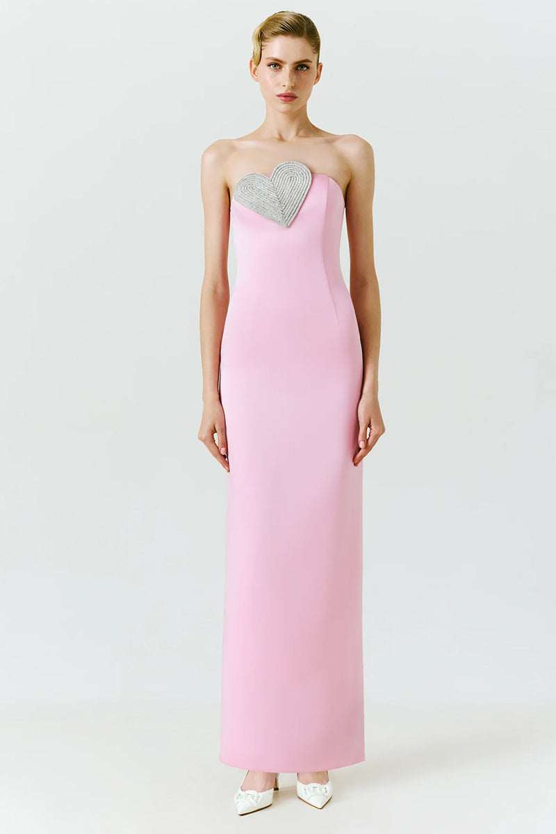 Marchesa Strapless Maxi Dress | Jewelclues