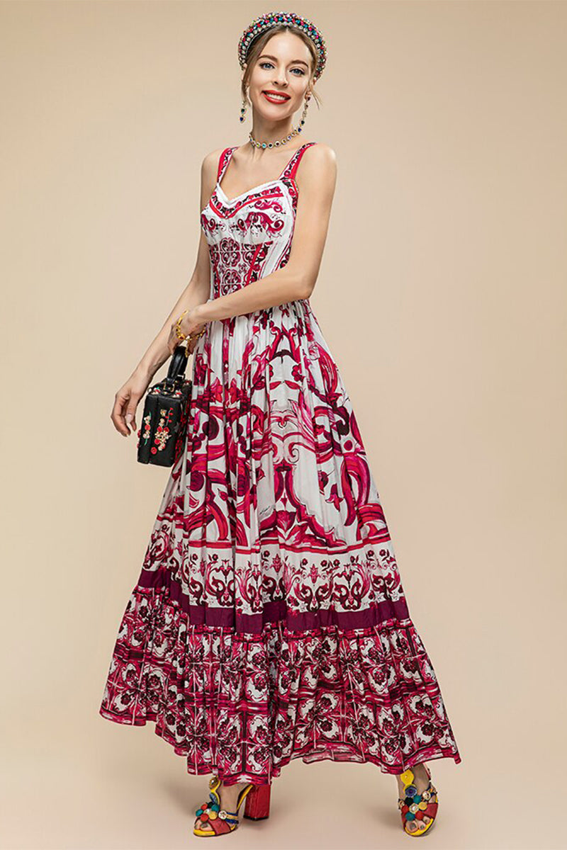 Buy Parii Fashion Jaipur Women Flared/A-line Calf Length Gown Dress  (PFRG02_Sky Blue_Medium) at Amazon.in