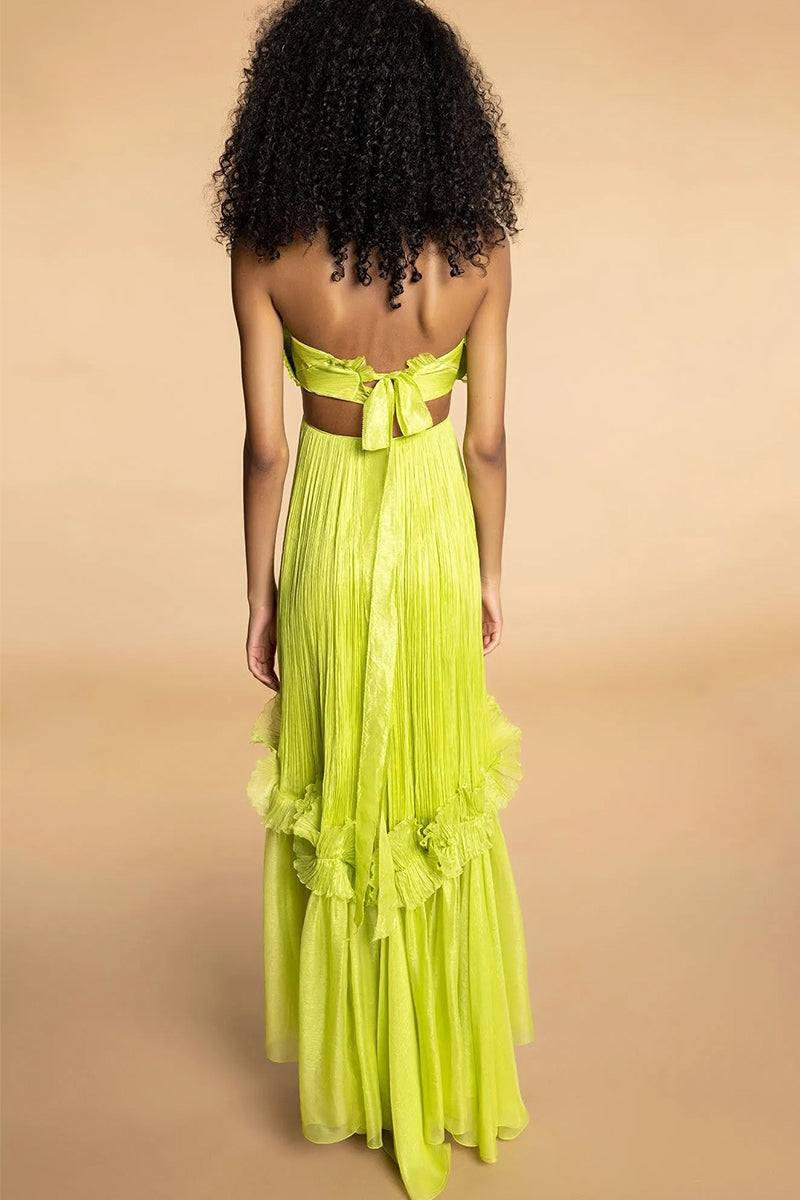 Naomi Strapless Maxi Dress | Jewelclues