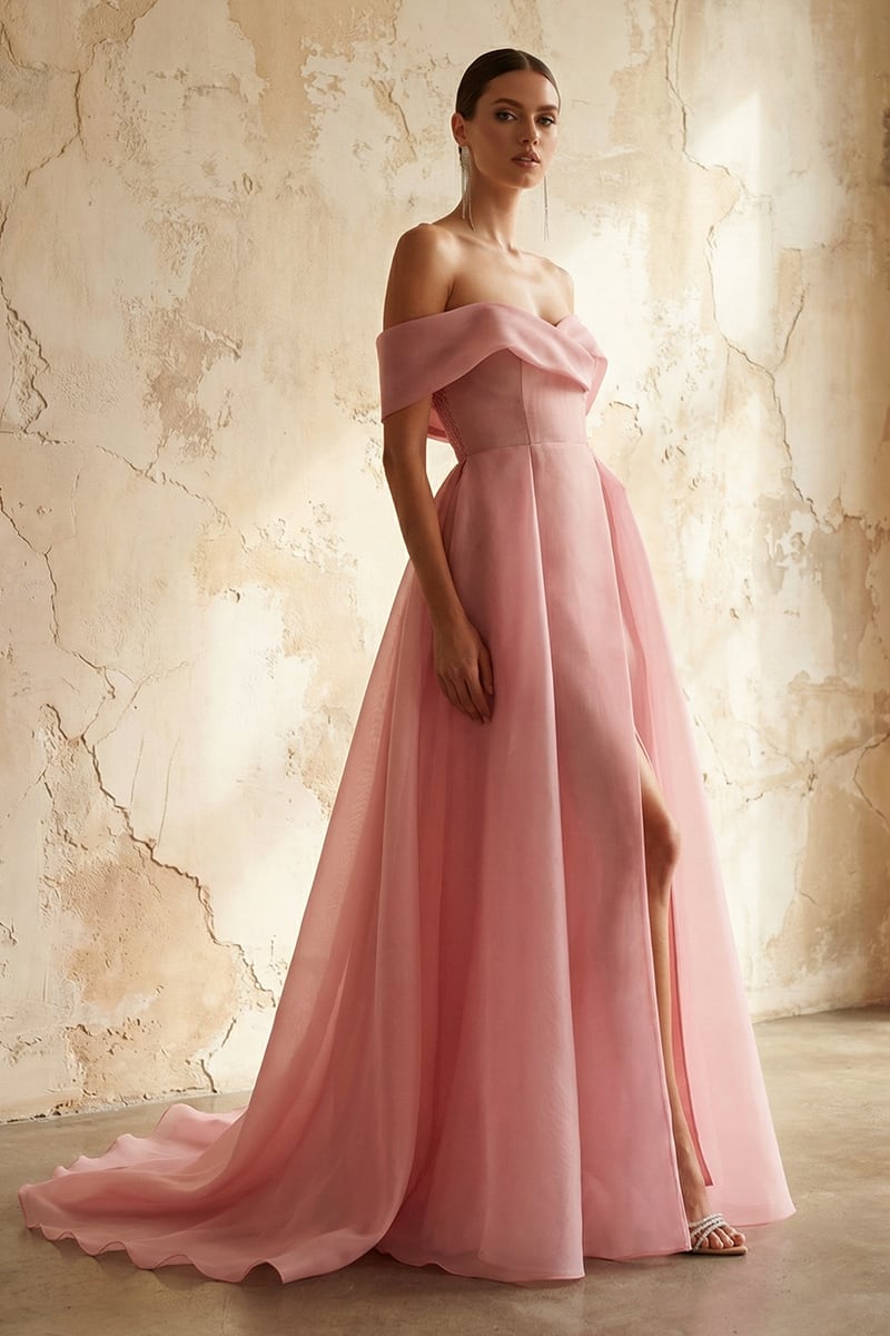 Neptune Off-the-Shoulder Maxi Dress | Jewelclues