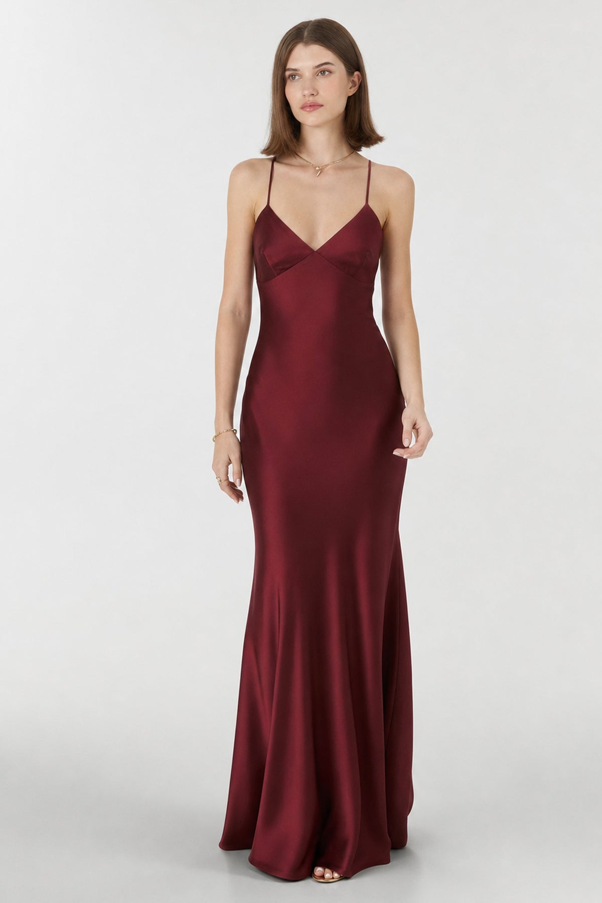 Netta Silk Maxi Dress | JewelClues