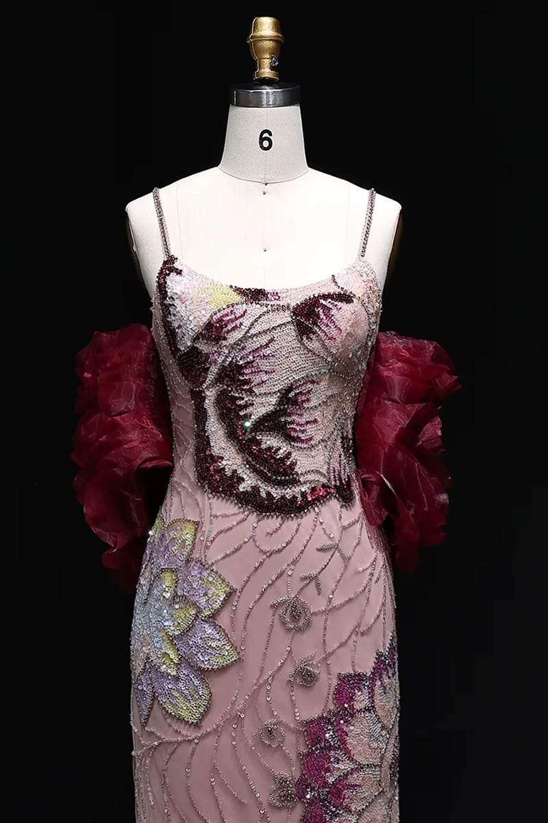 Ophelia Rosette Couture Gown | Jewelclues