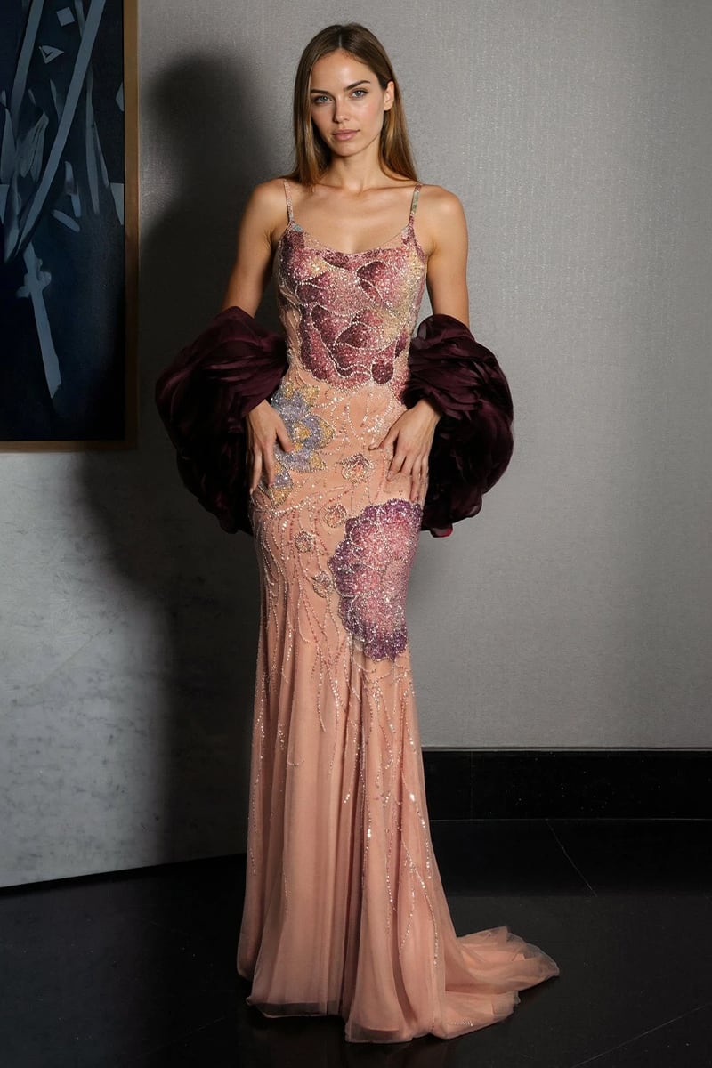 Ophelia Rosette Couture Gown