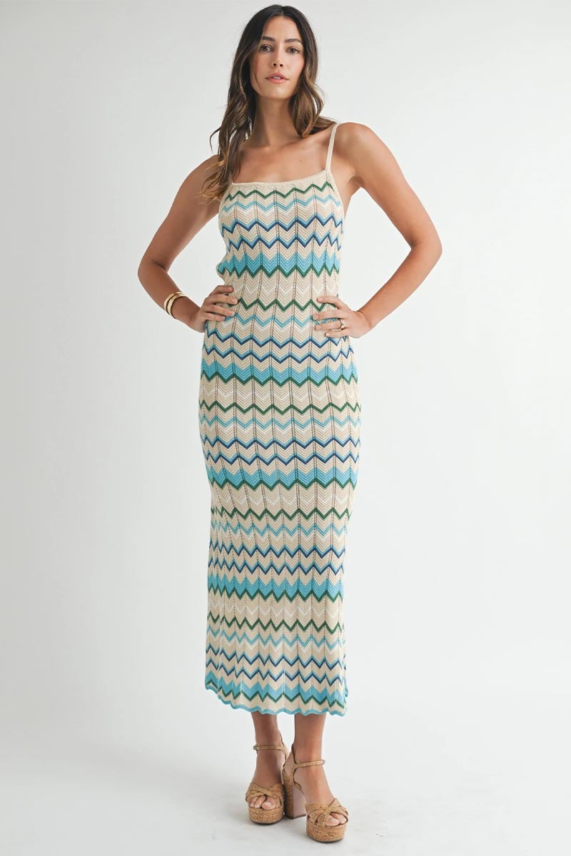 Perfect Getaway Knit Midi Dress | Jewelclues