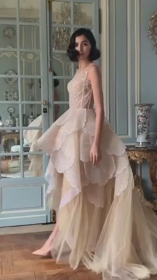 Estelle Embellished Couture Gown | Jewelclues