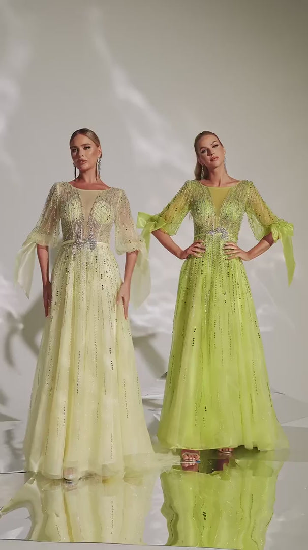 Mesmerizing Allure Beaded Maxi Dress | Jewelclues