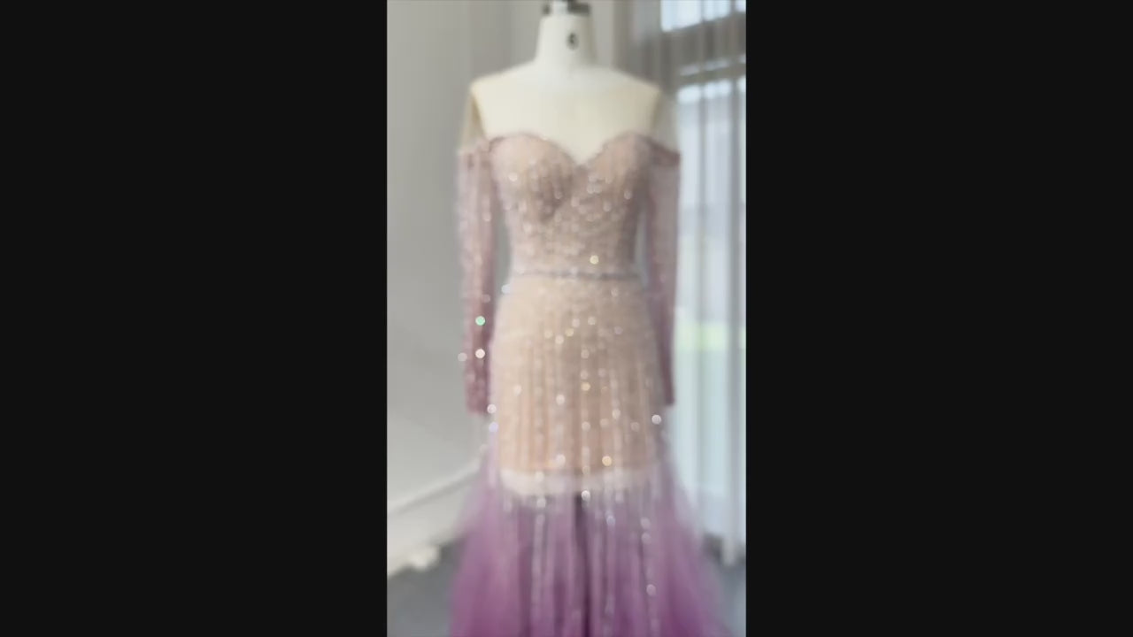 See Through Romance Beaded Maxi Dress | Jewelclues