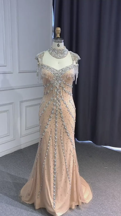 Eliza Doolittle Beaded Maxi Dress | Jewelclues | #style_full lining