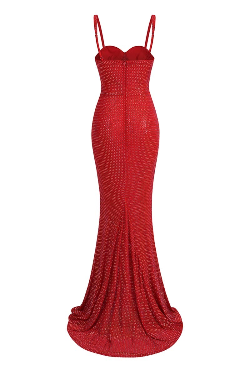 Radiant Presence Fishtail Maxi Dress | Jewelclues