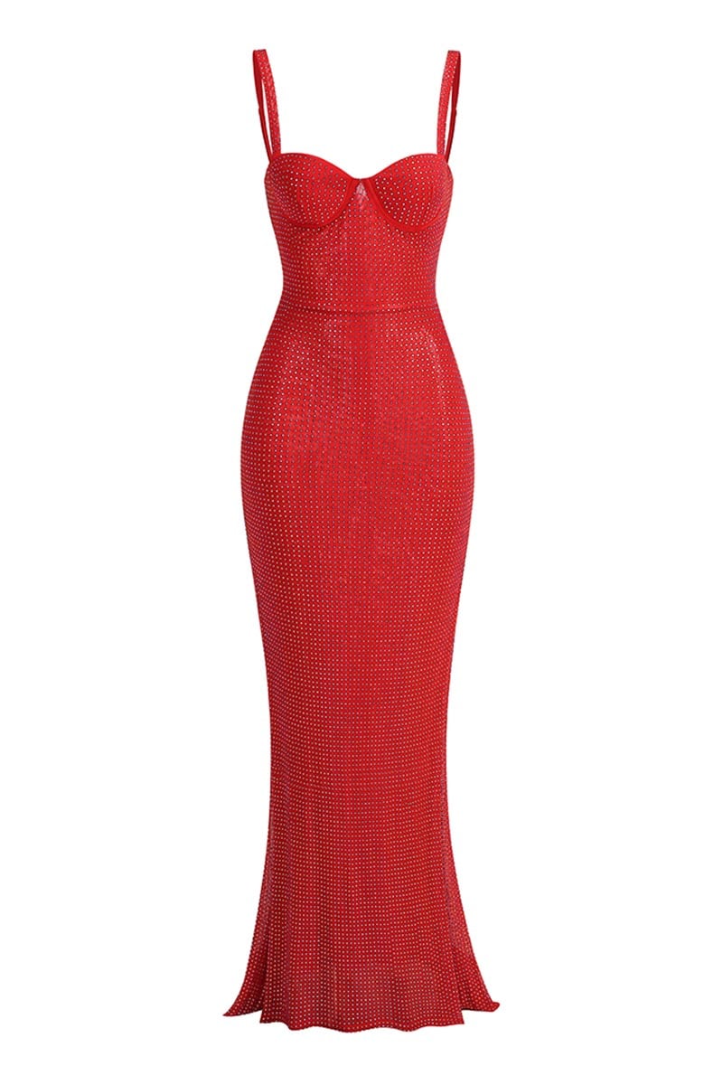 Radiant Presence Fishtail Maxi Dress | Jewelclues