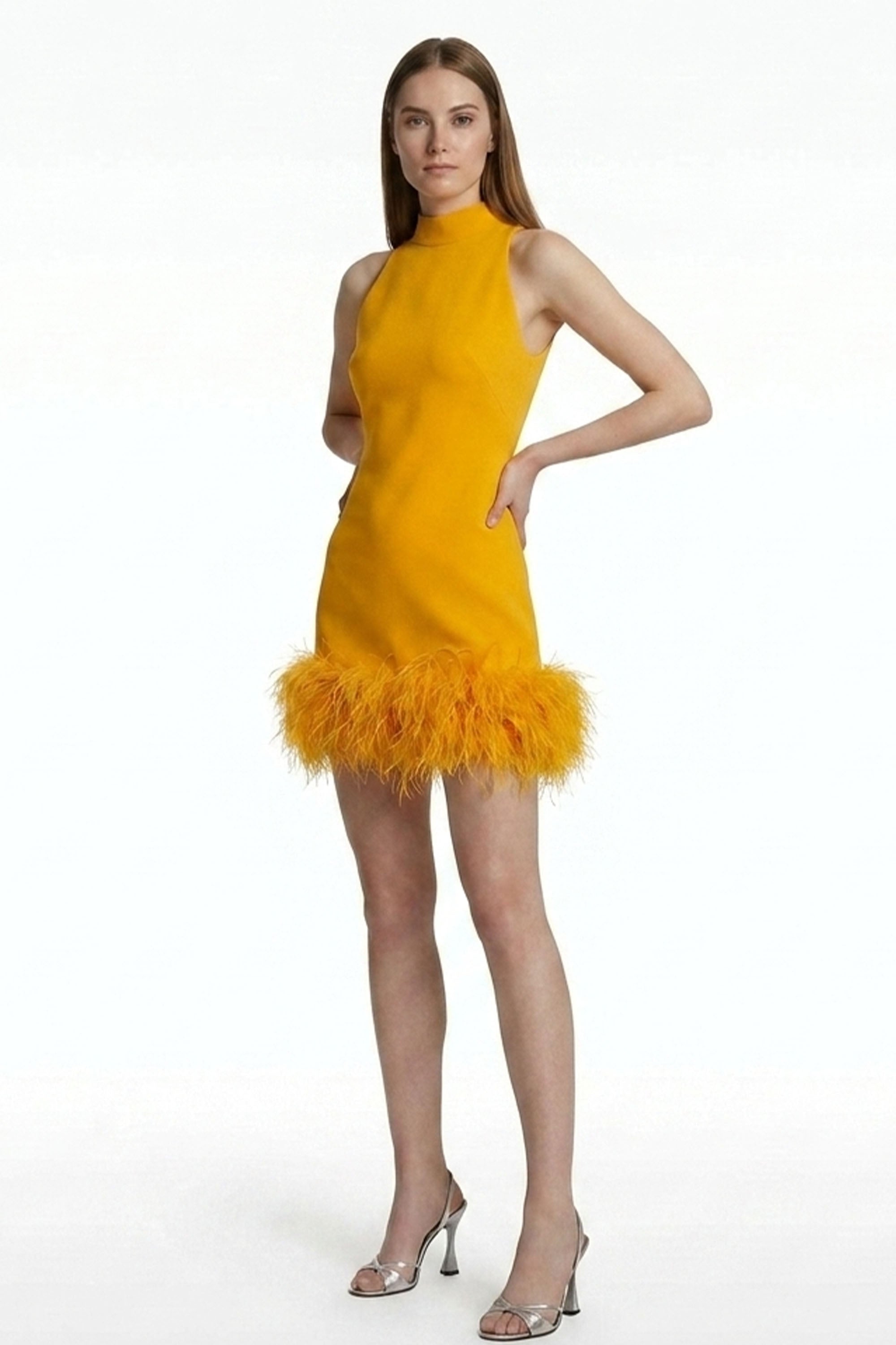 Raga Feather Mini Dress | JewelClues