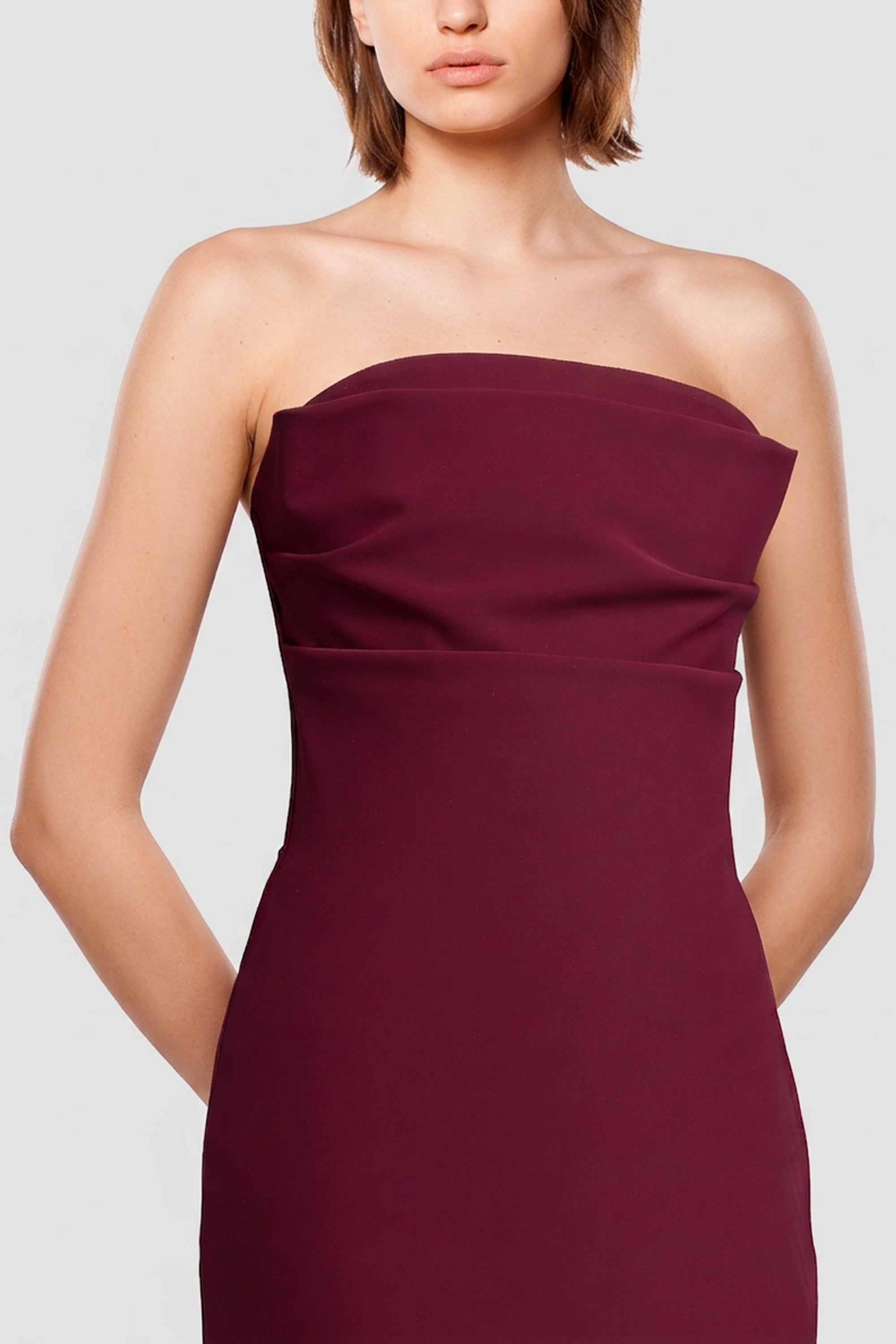 Rebecca Strapless Mermaid Gown | JewelClues