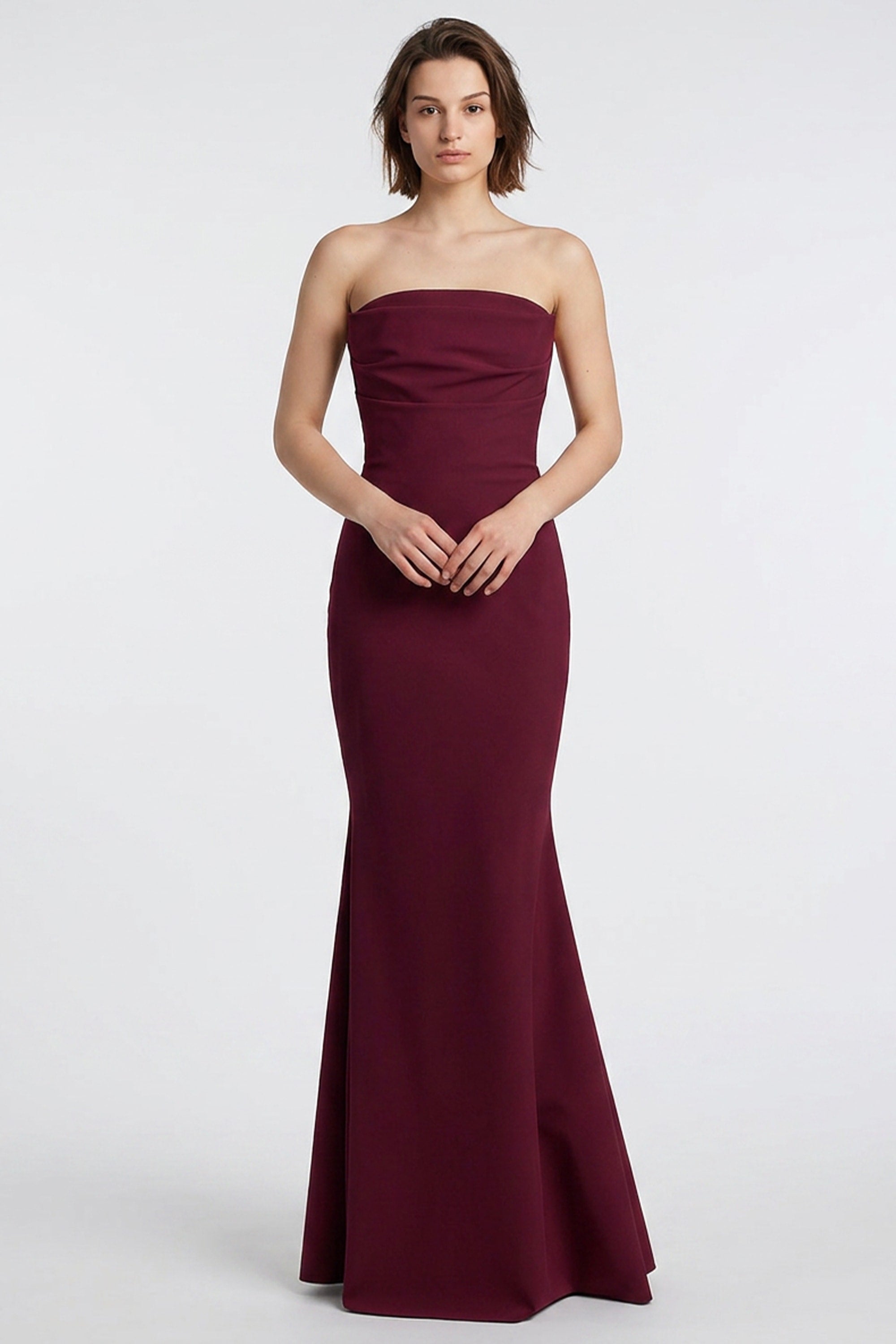 Rebecca Strapless Mermaid Gown | JewelClues