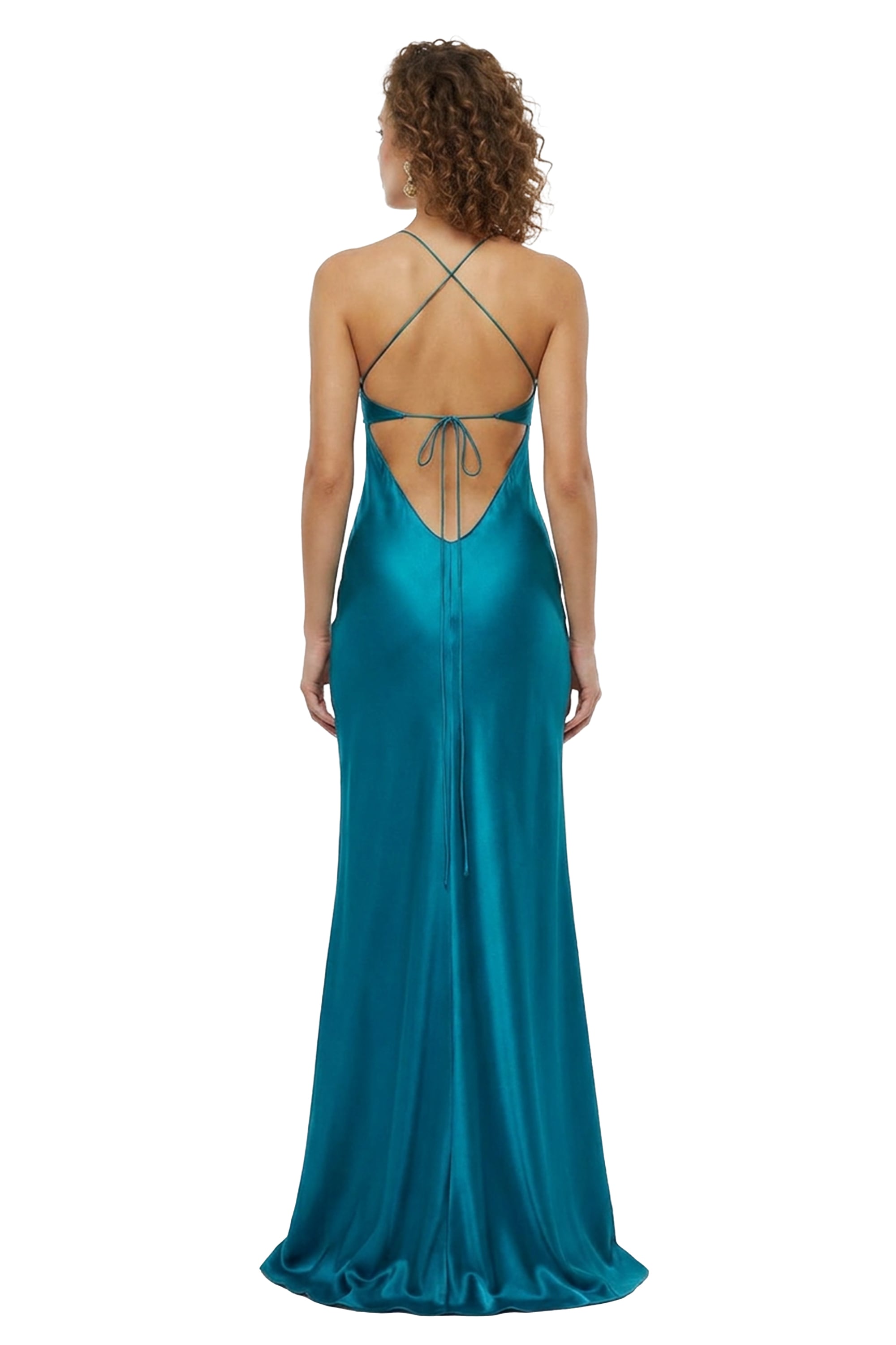 Reese Silk Cutout Maxi Dress | JewelClues