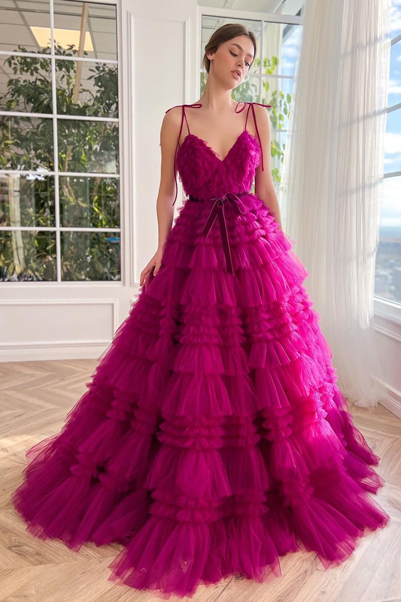 Romantic Evening Ruffled Maxi Dress | Jewelclues