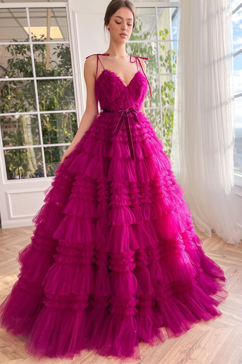 Romantic Evening Ruffled Maxi Dress | Jewelclues
