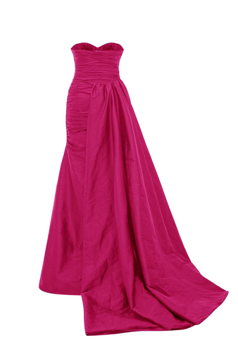 Royal Elegance Strapless Mermaid Maxi Dress | Jewelclues