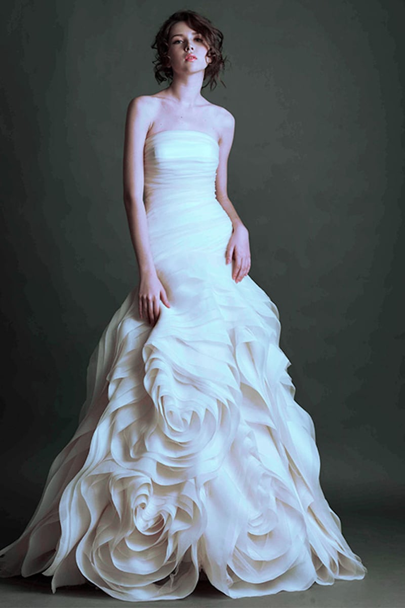Sophia Strapless Maxi Dress | Jewelclues #color_white