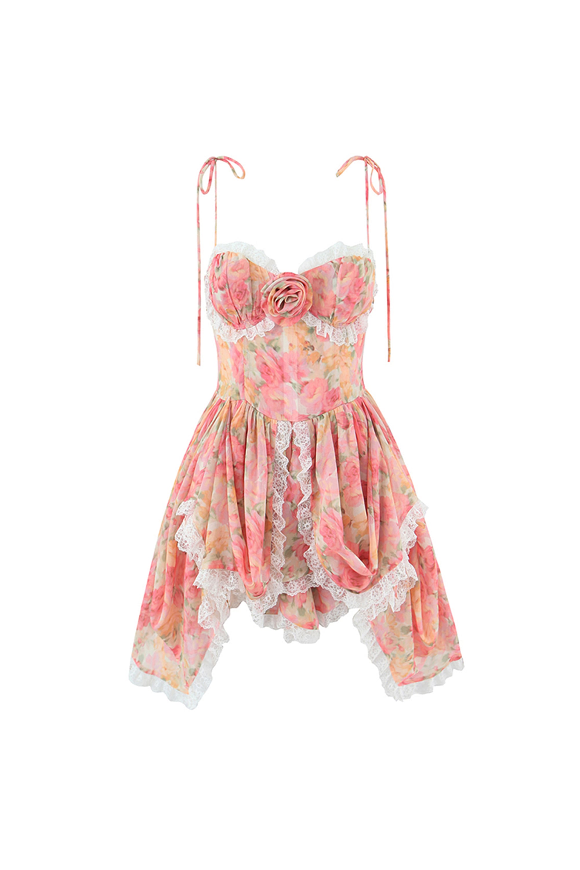 Summer Romance Asymmetrical Mini Dress | JewelClues