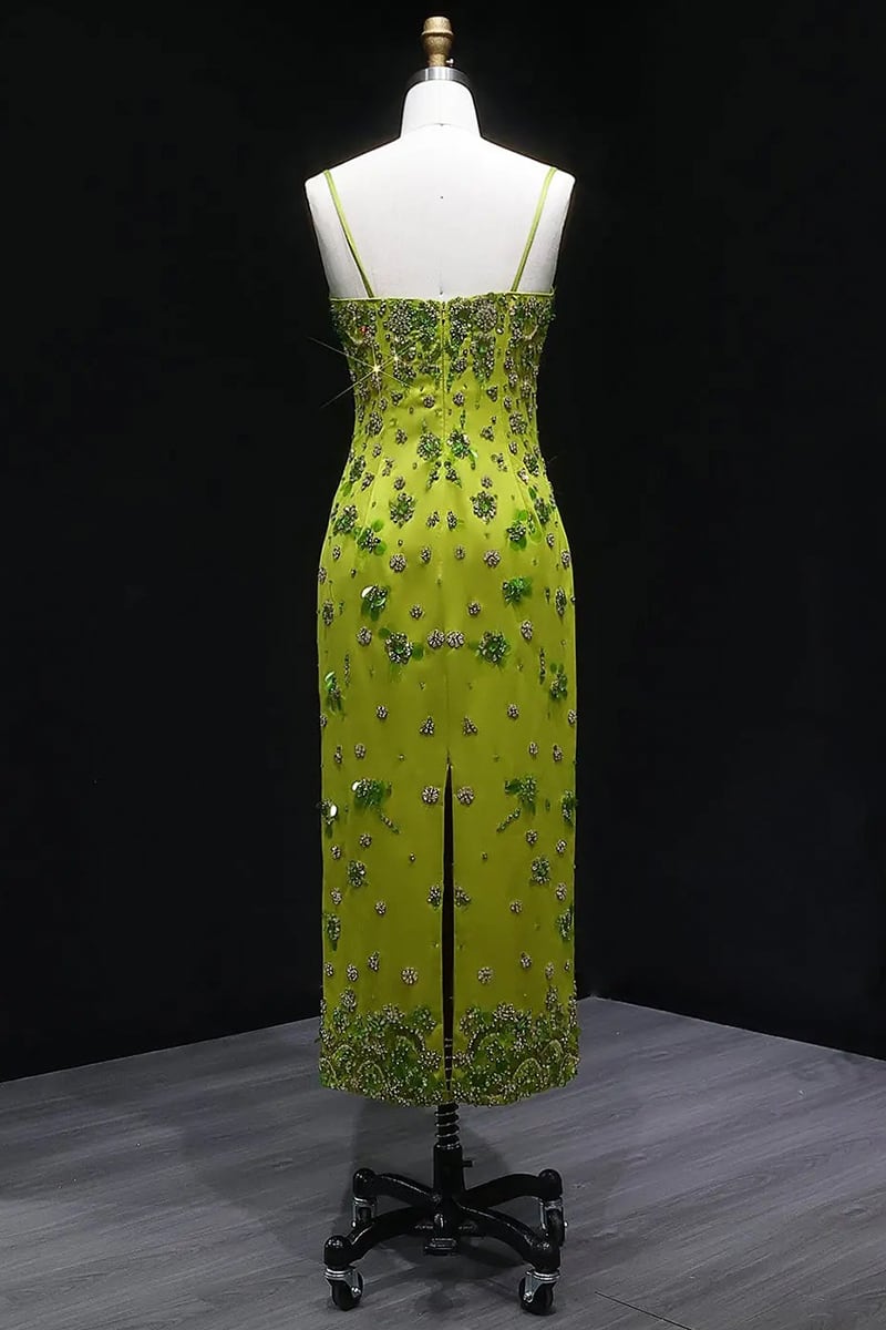 Verdant Embellished Midi Dress | JewelClues