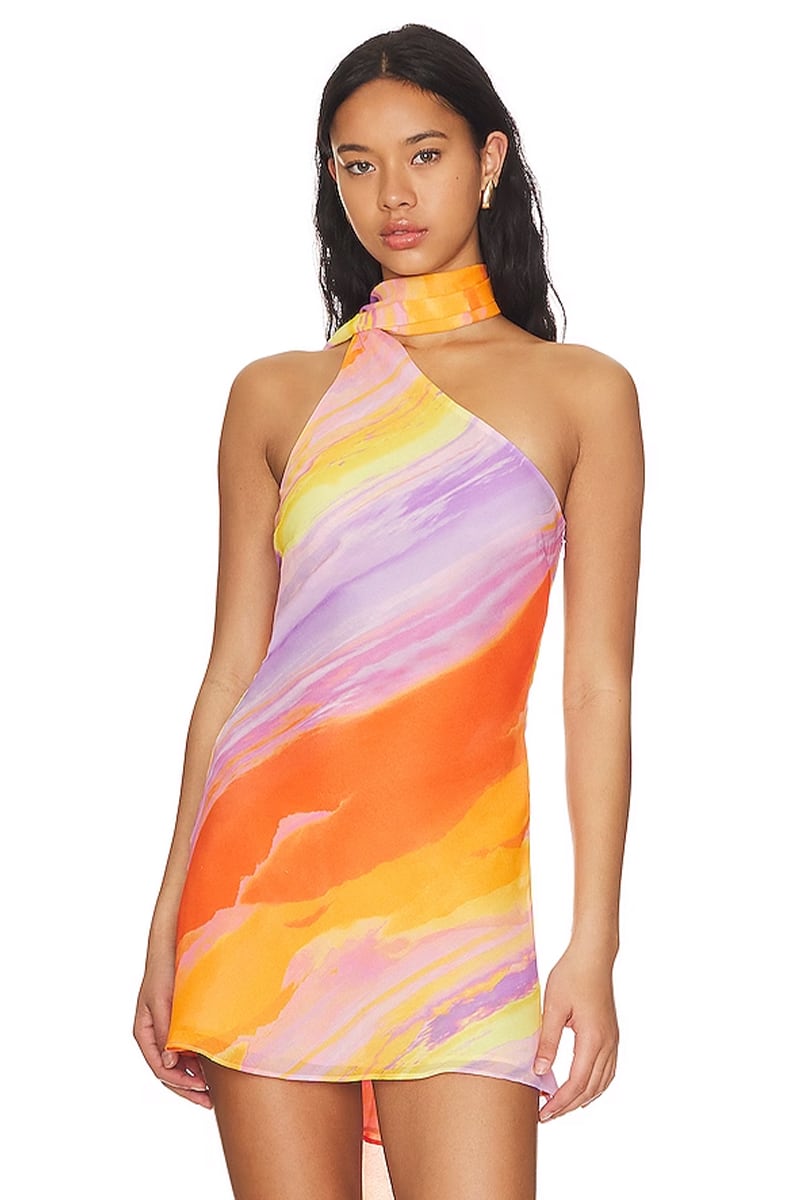 Vivid Perspective Mini Dress | Jewelclues