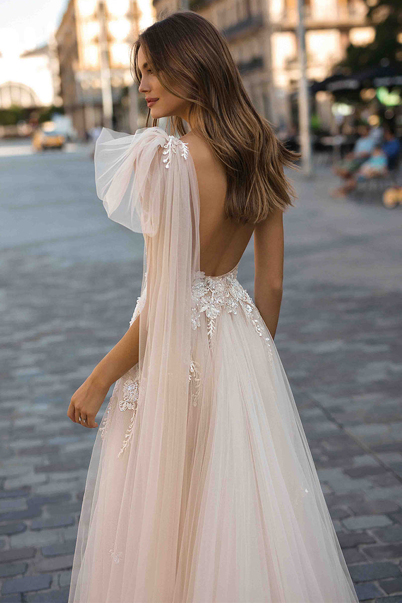 All Yours Sheer Love One-Shoulder Maxi Dress | Jewelclues