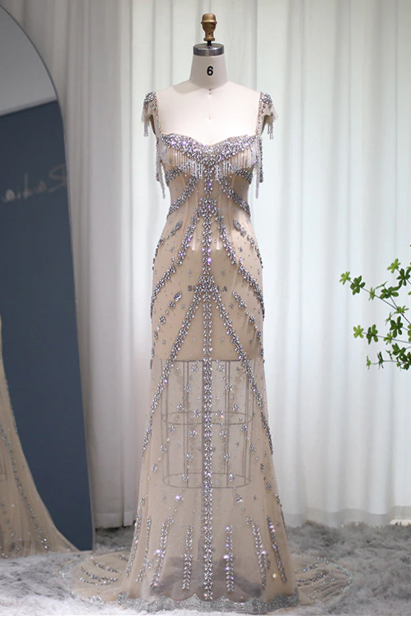 Eliza Doolittle Beaded Maxi Dress | Jewelclues | #style_see through