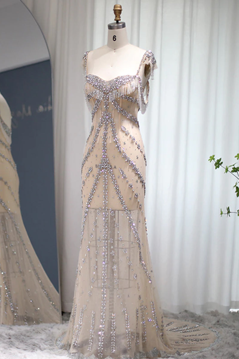 Eliza Doolittle Beaded Maxi Dress | Jewelclues | #style_see through