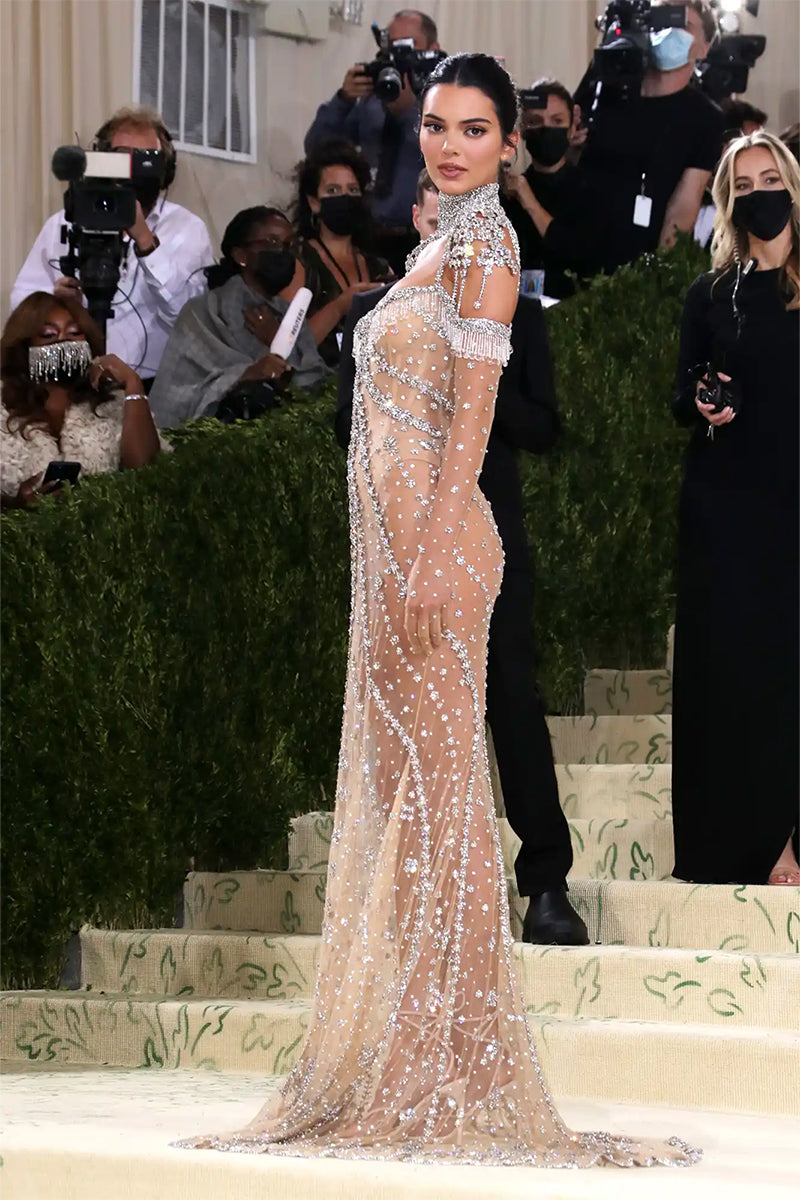 Eliza Doolittle Beaded Maxi Dress | Jewelclues | #style_see through
