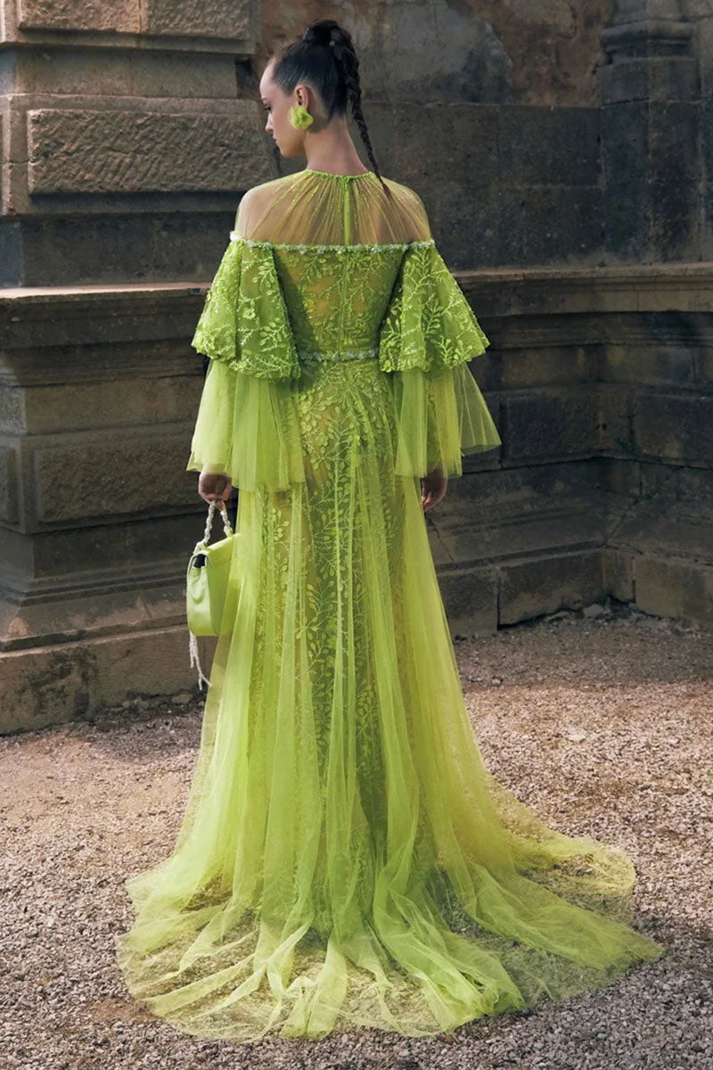 Emmaline Tiered Lace Maxi Dress | Jewelclues