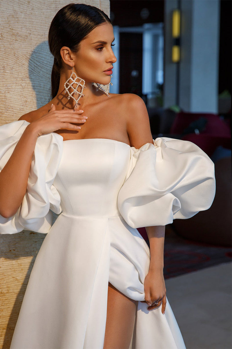 Forever Is Ours Satin Strapless Maxi Dress | Jewelclues | #color_ivory