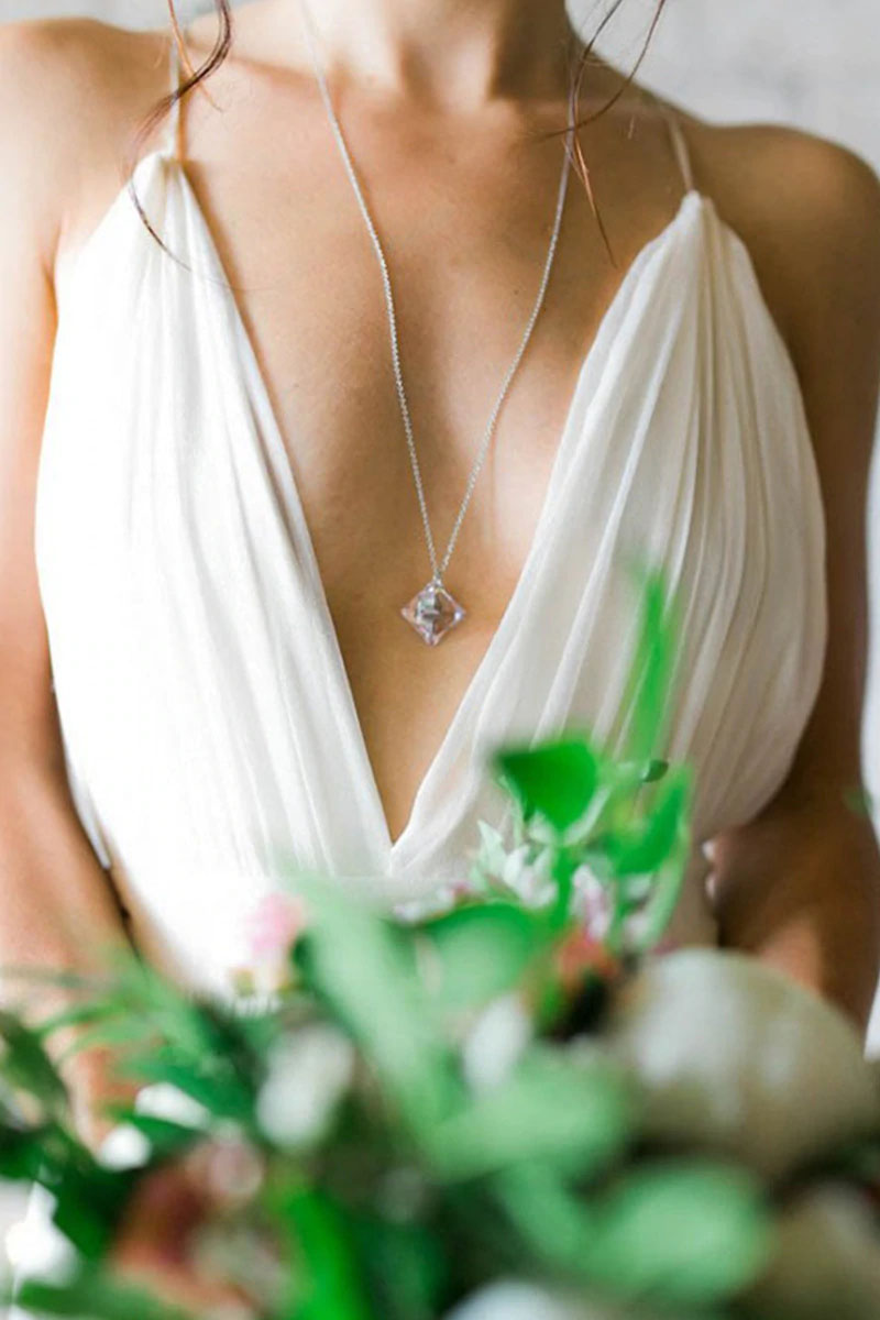 Solemn Promise Ivory Backless Maxi Dress | Jewelclues