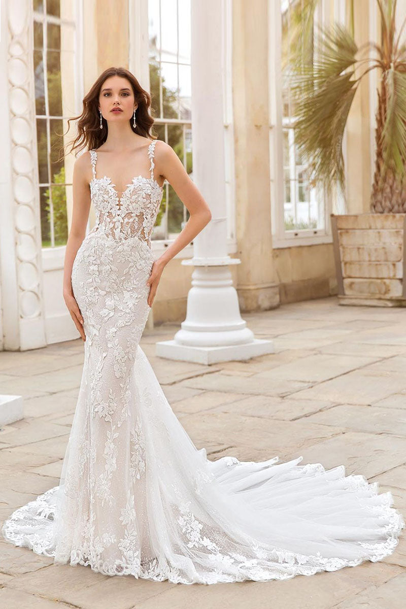 Stella Lace Wedding Dress | Jewelclues