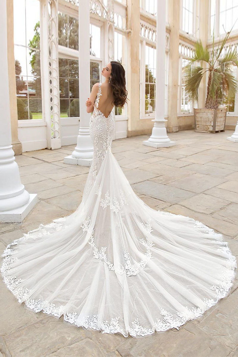 Stella Lace Wedding Dress | Jewelclues