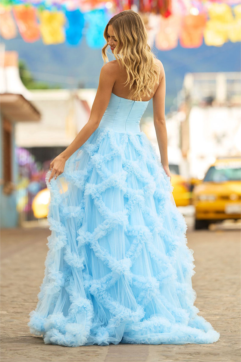 Wonderful Waltz Strapless Maxi Dress | Jewelclues